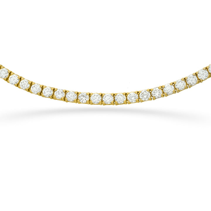 5.17tdw Diamond Tennis Bracelet - 7"