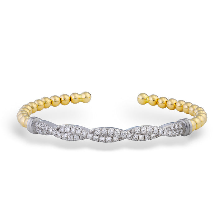 Diamond Twist Bujukan Bracelet by Gabriel & Co.
