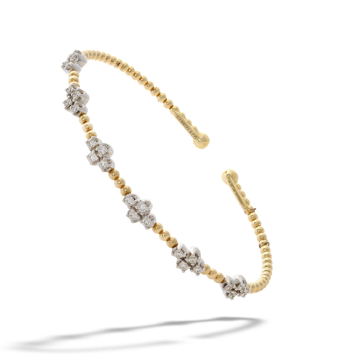 Diamond Clusters Bujukan Bracelet by Gabriel & Co.