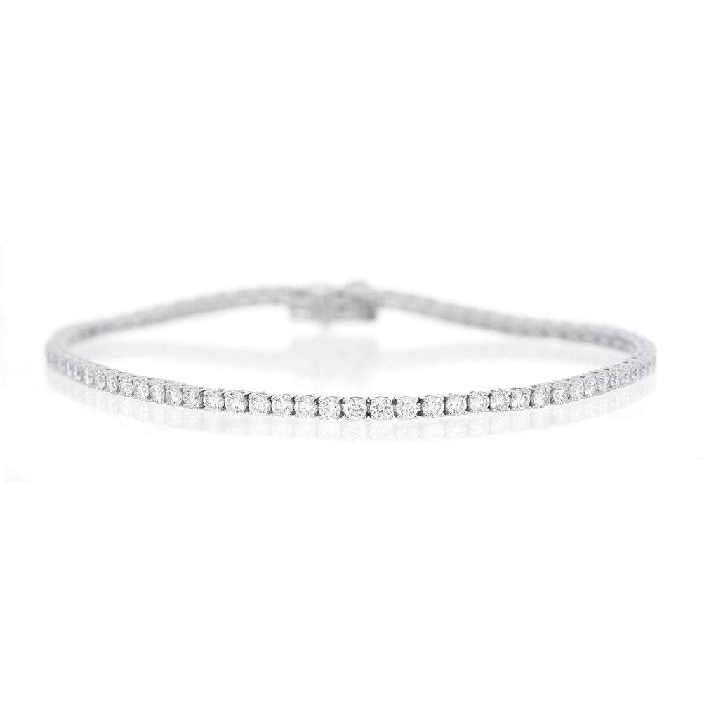 Lab Grown Diamond Tennis Bracelet