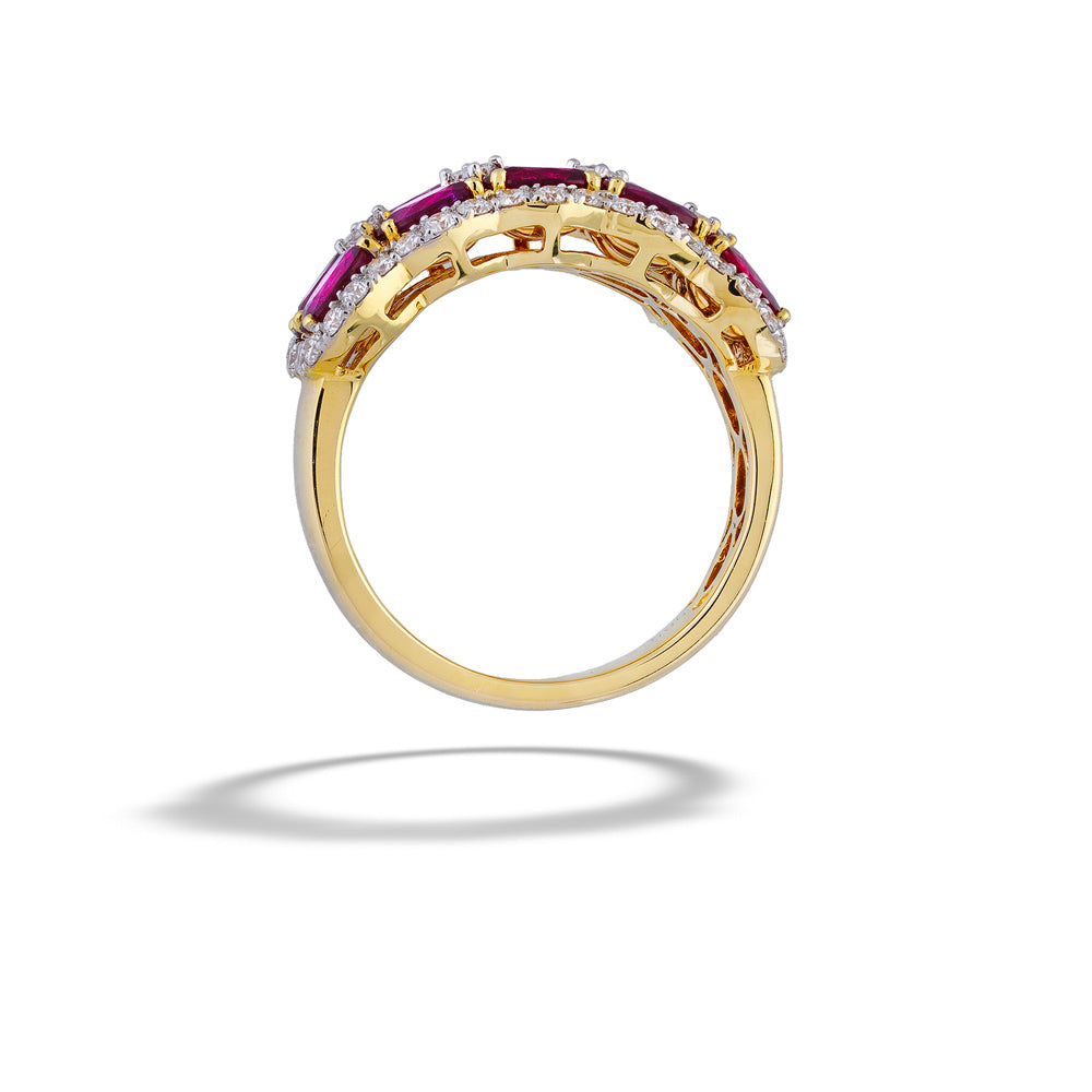 Ruby and Diamond Ring