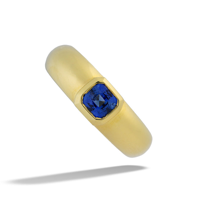 14K Gold Sapphire Ring by Mazza