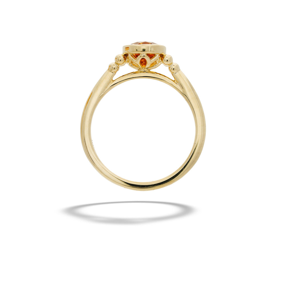 Citrine Bujukan Ring by Gabriel & Co.