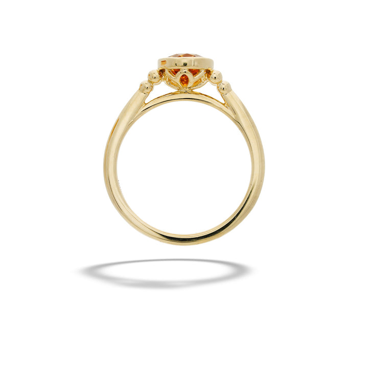 Citrine Bujukan Ring by Gabriel & Co.