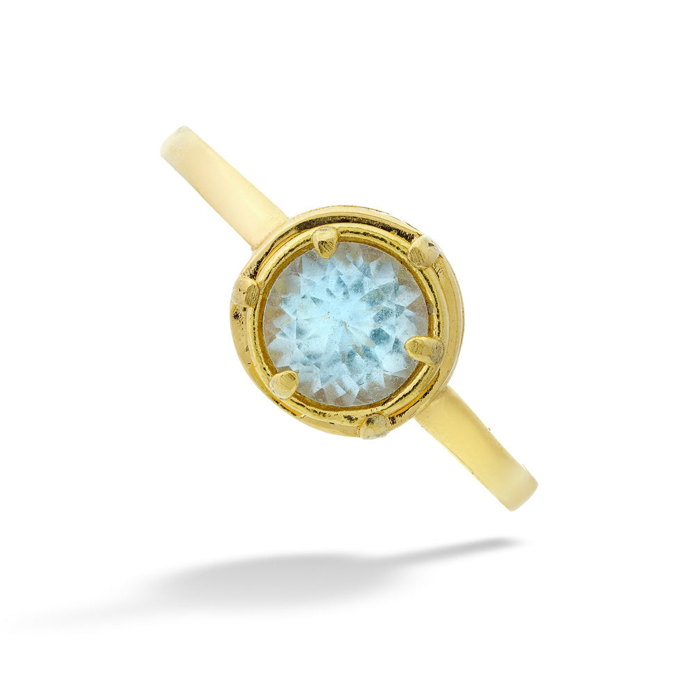 Aquamarine Ring by Anatoli
