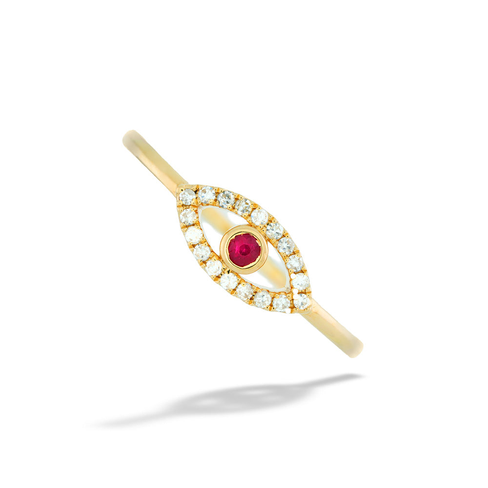 Ruby Eye Ring
