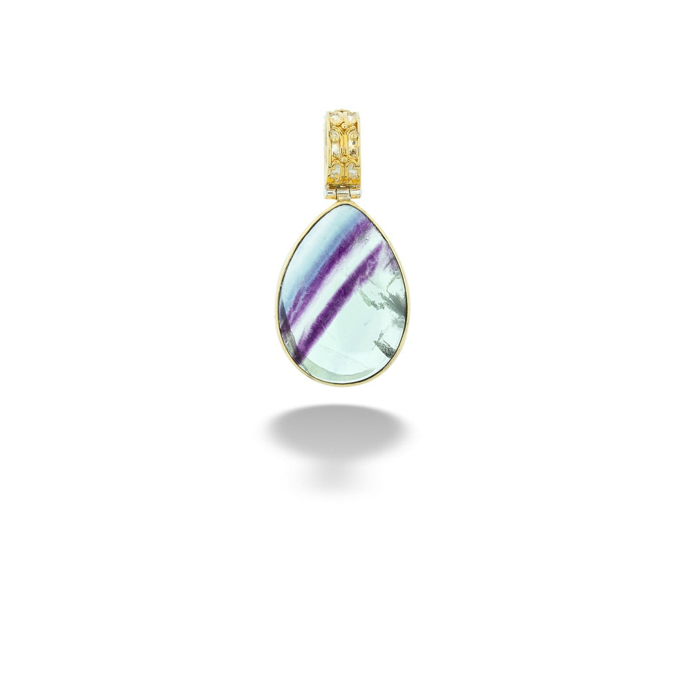 Fluorite Pendant by Michou