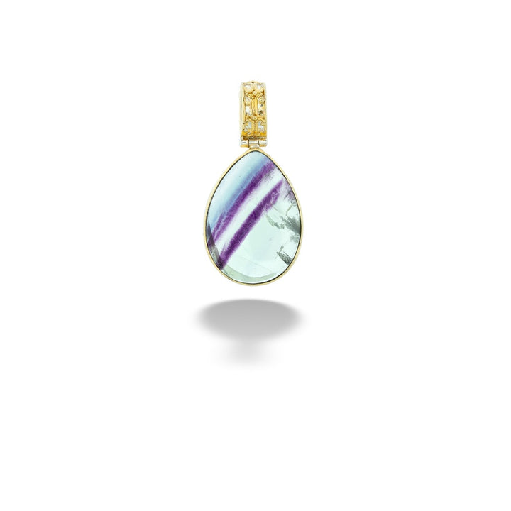 Fluorite Pendant by Michou