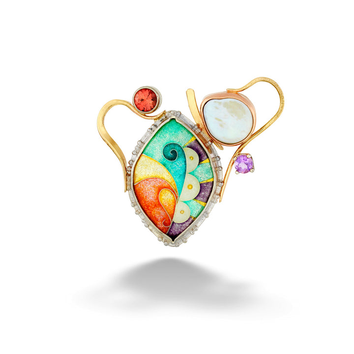 Pastel Flow Enamel Enhancer by Katrin Wolf