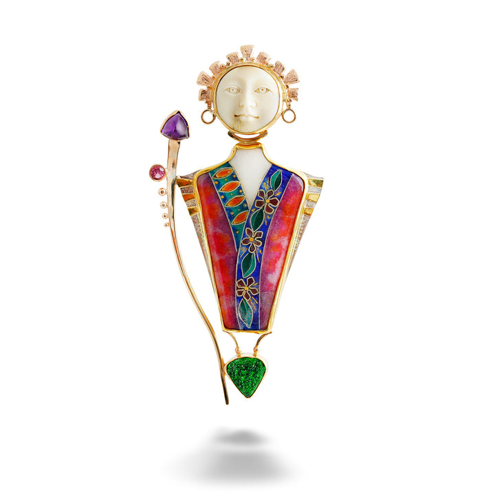 The Goddess Pendant by Katrin Wolf