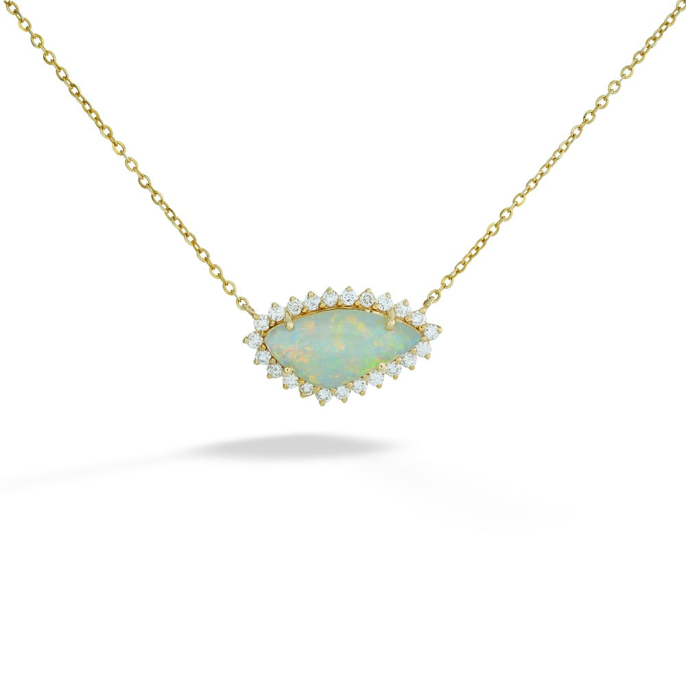 Organic Opal Necklace
