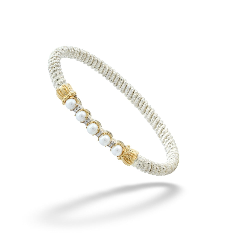 Pearl and Diamond Bracelet by Vahan