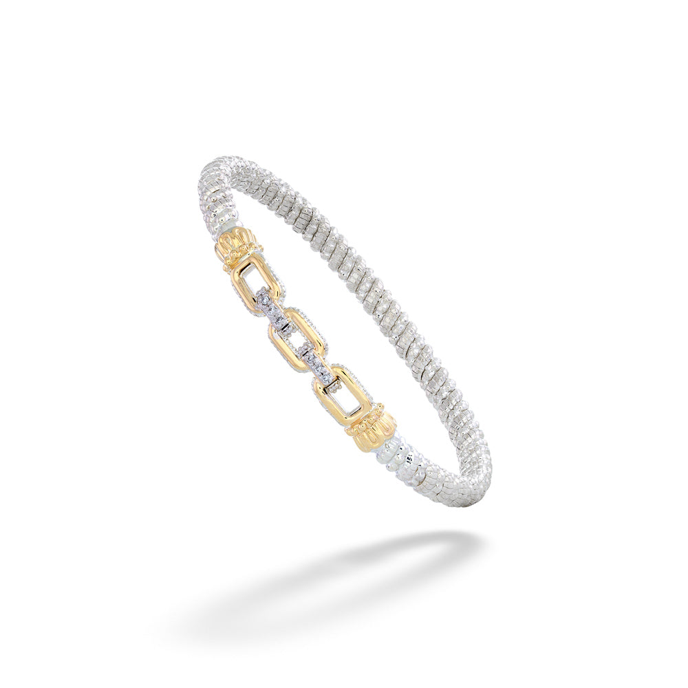 Golden Center Link Bracelet by Vahan