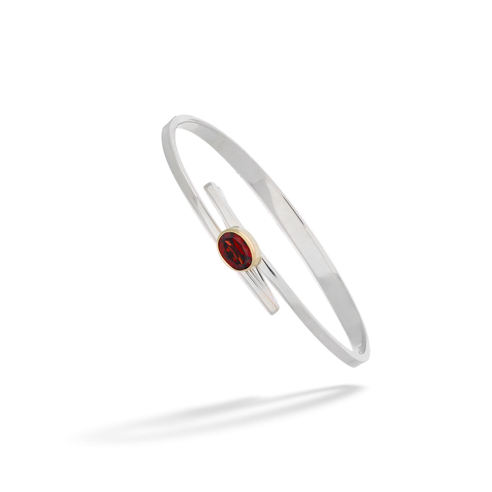 Garnet Urban Swing Bracelet by E.L. Designs