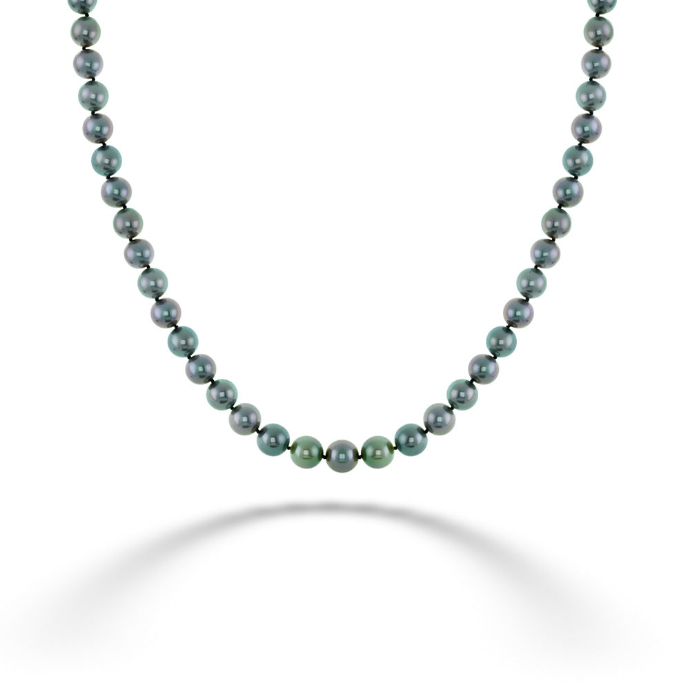Multi Color Tahitian Pearl Necklace 
