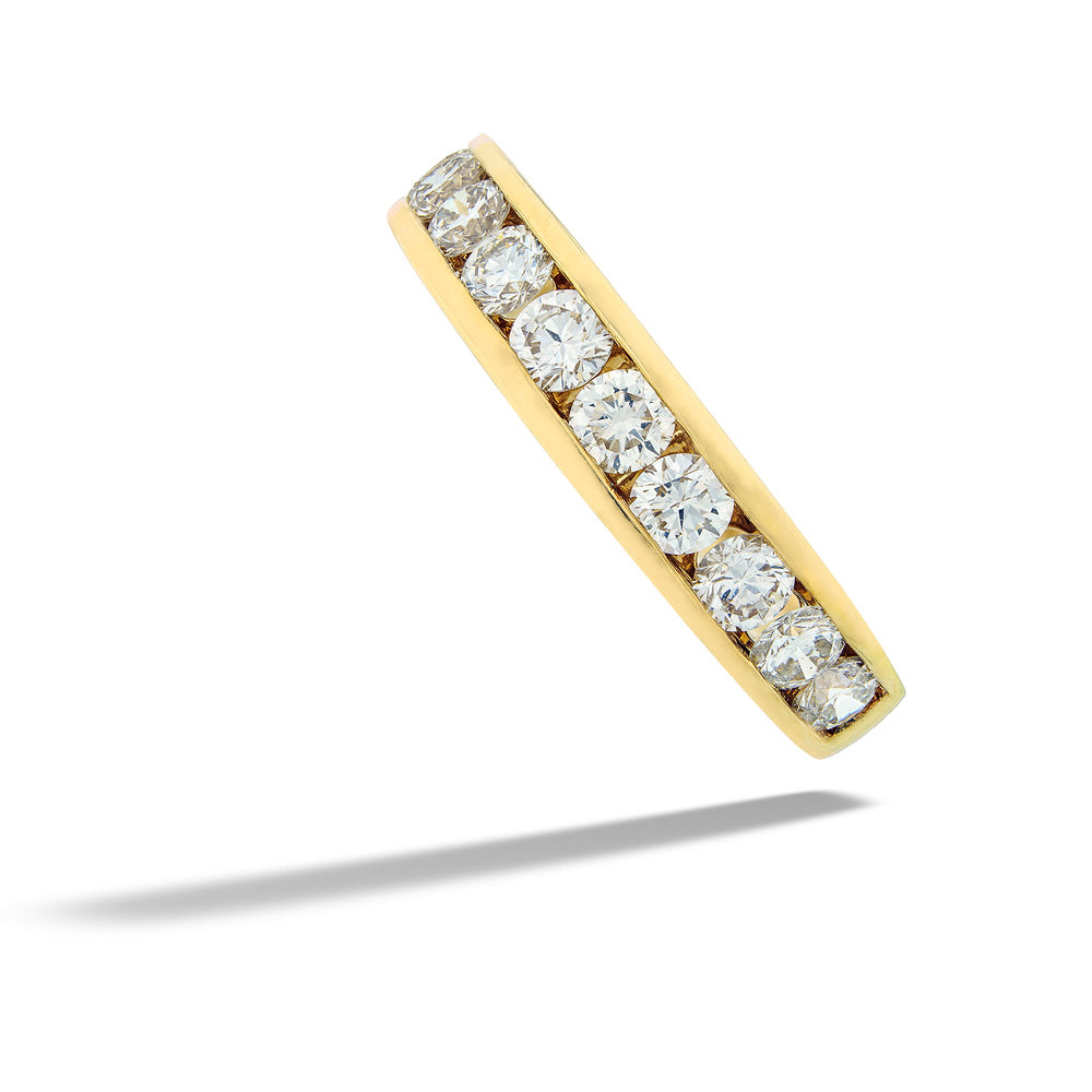 1.00tdw Natural Diamond Milgrain Wedding Band