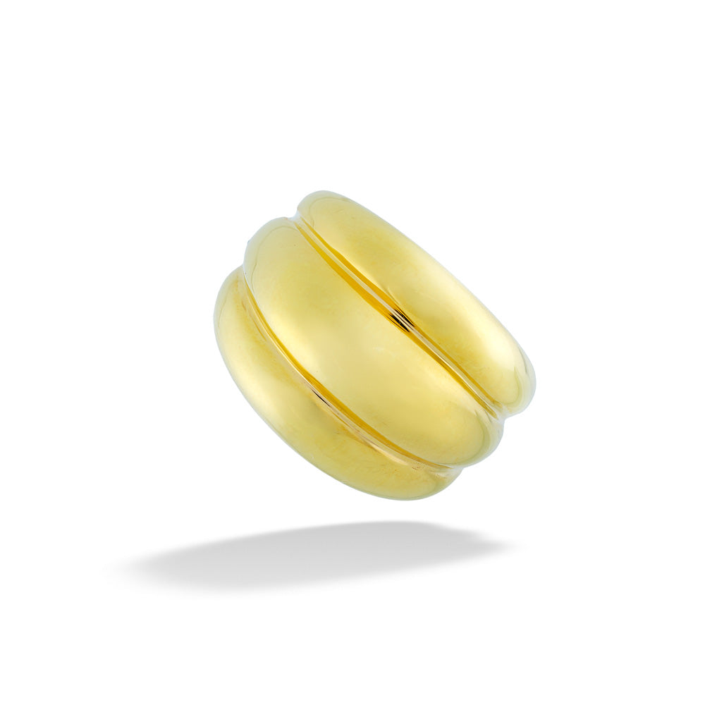 Triple Dome Puffed Ring by Mazza