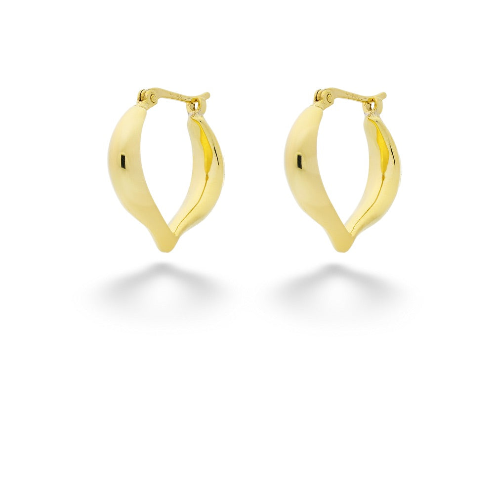 Heart Shape Hoop Earrings