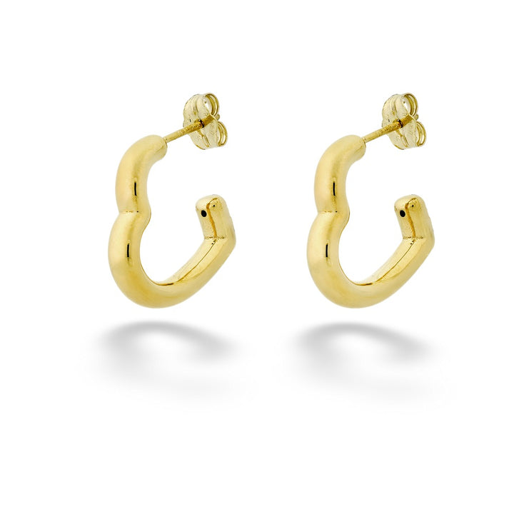 Small Open Heart J Hoops