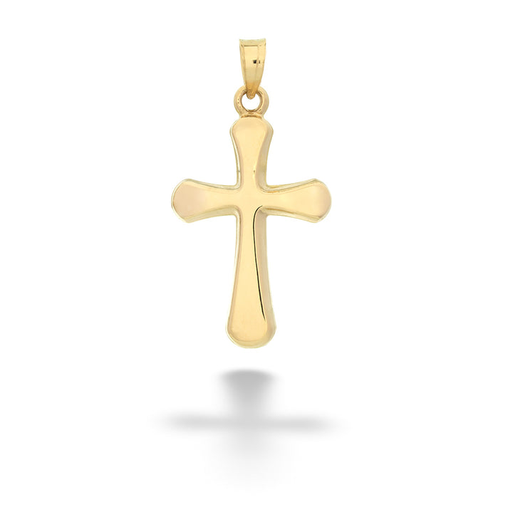 14K Yellow Gold Cross Pendant