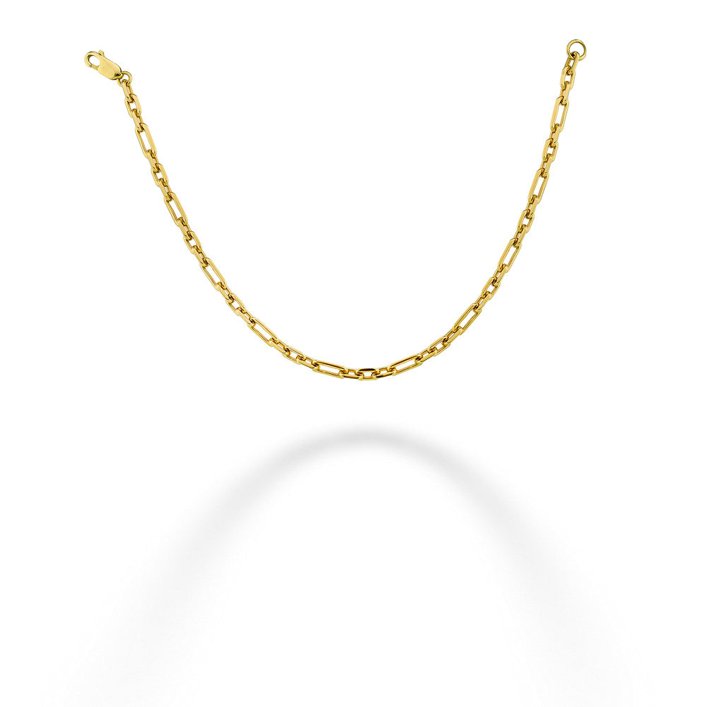 14K Yellow Gold Fancy Link Bracelet