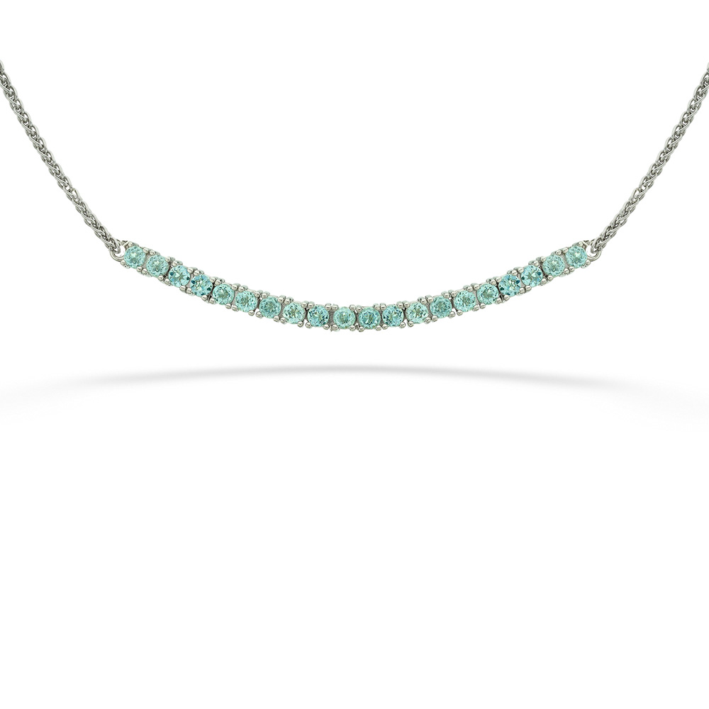 Aquamarine Bar Bracelet by Samuel B.