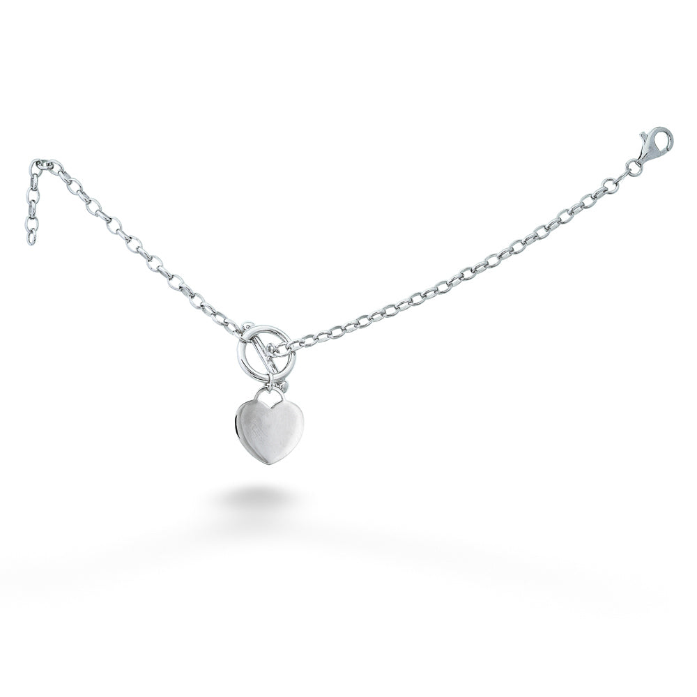 Heart Toggle Bracelet by Miss Mimi