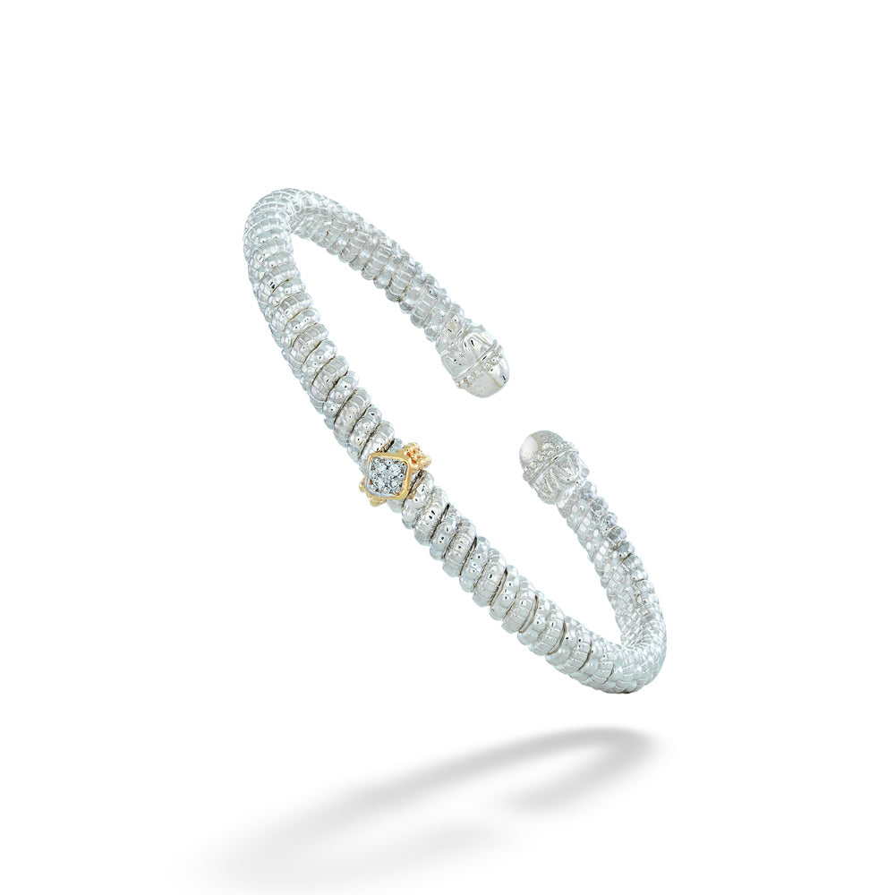 Central Diamond Cuff Bracelet by Vahan