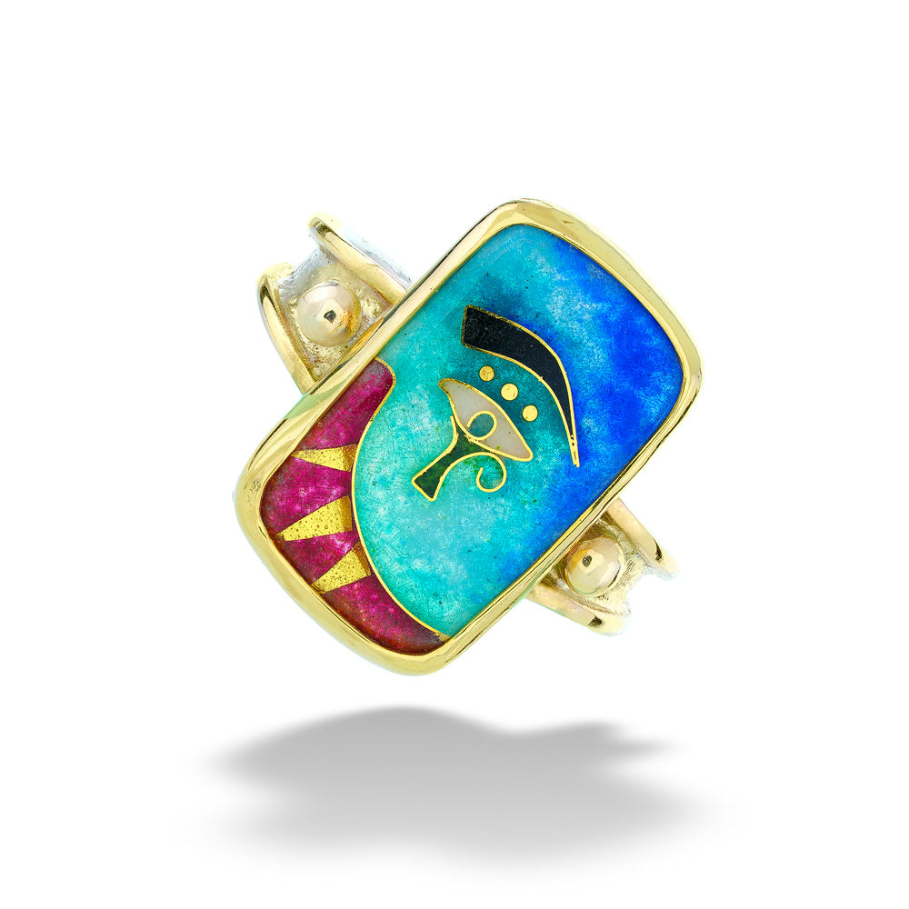 Eye of Protection Ring by Katrin Wolf