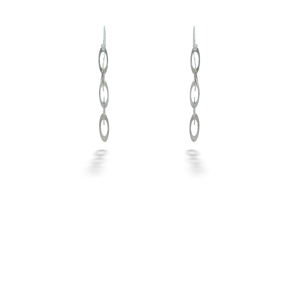  Marquise Chain Earrings by Mysterium 