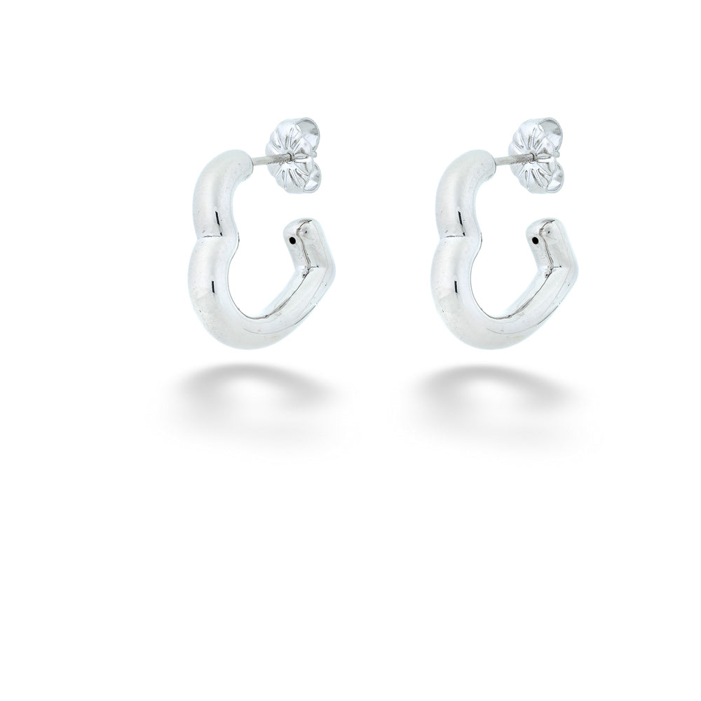 Small Open Heart J Hoops