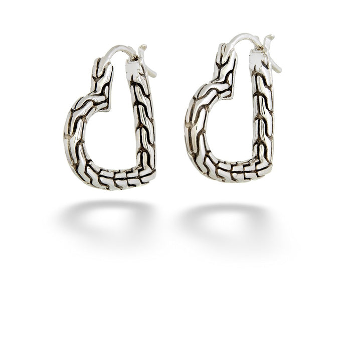 Essentials Heart Hoop Earrings by John Hardy