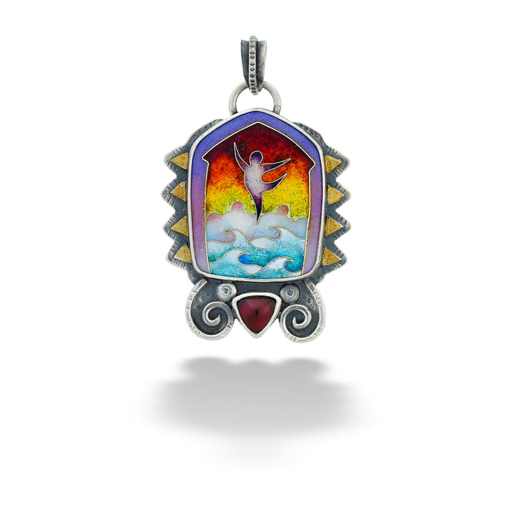 Wave Dancer Home Pendant by Ricky Frank