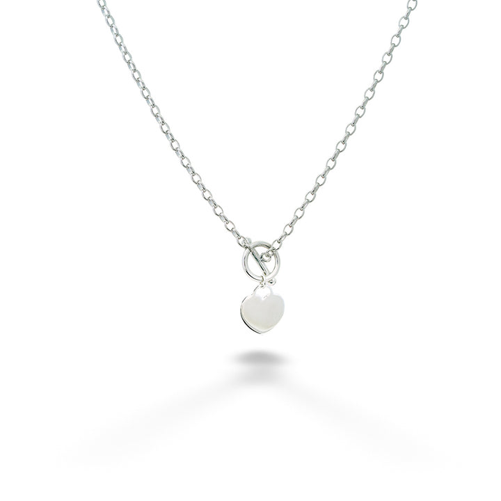 Heart Toggle Necklace by Miss Mimi