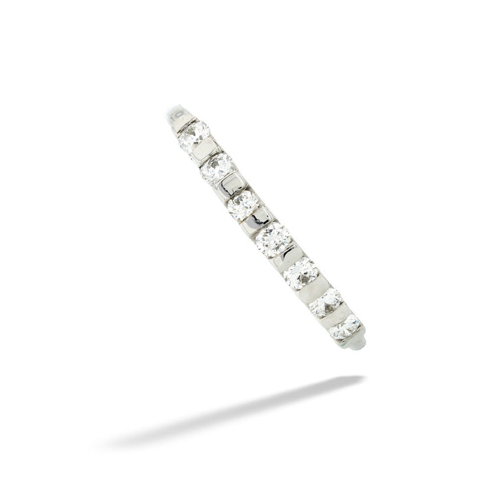18K White Gold 0.24TDW Diamond Band Ring