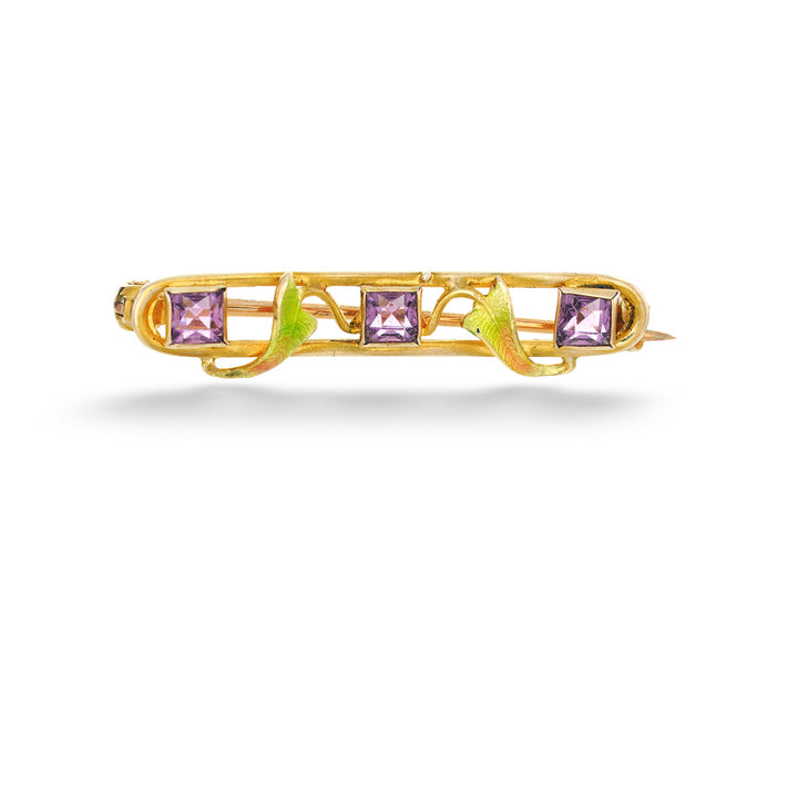Art Nouveau Springtime Brooch