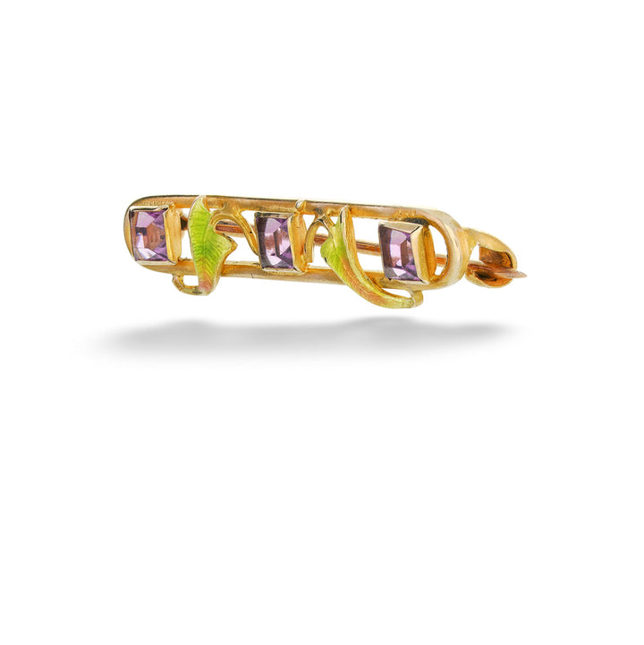 Art Nouveau Springtime Brooch