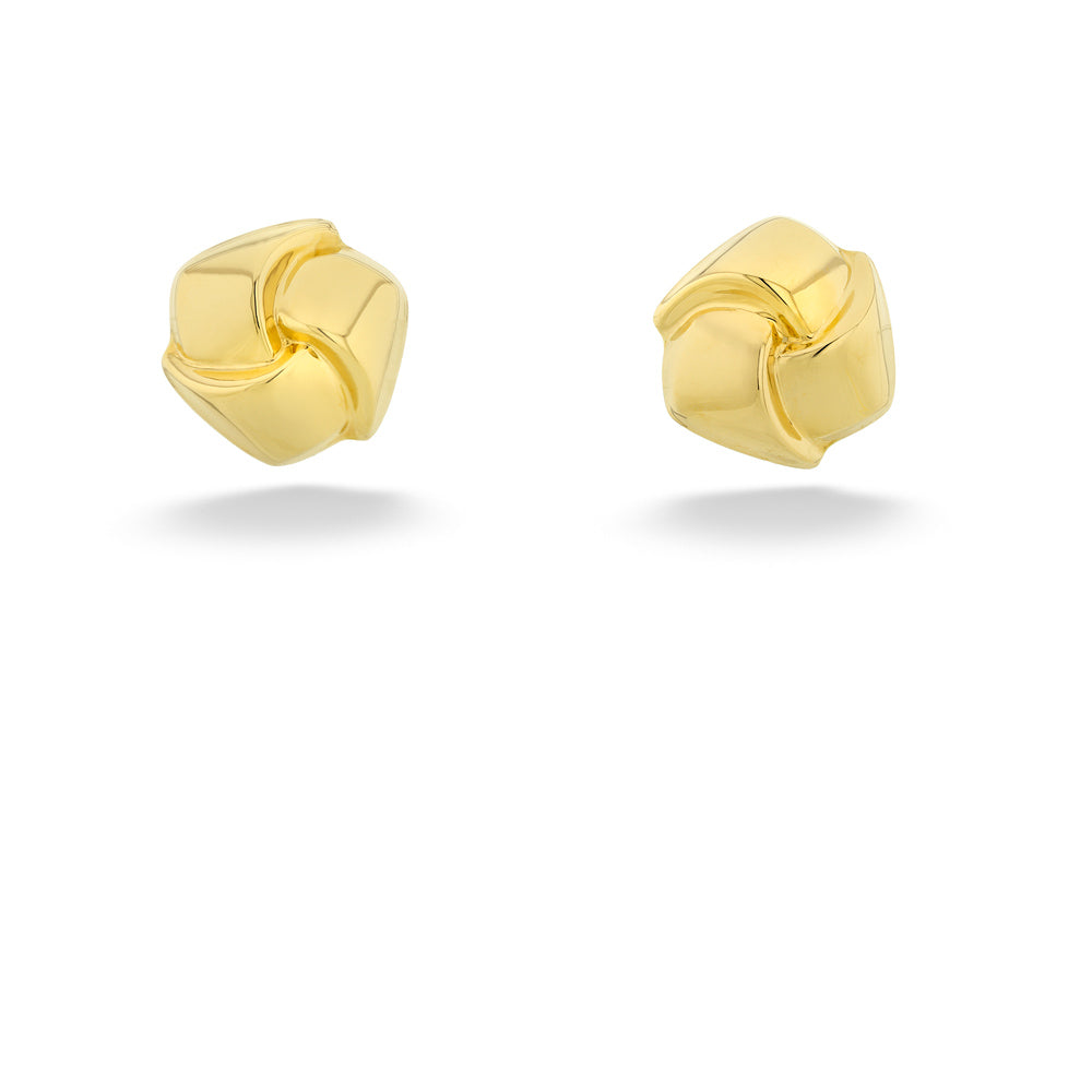 14ky 26mm "Puff Knot" Earrings with Omega Backs
4.5dwt