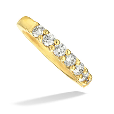 7-Stone Diamond Band by De Beers Forevermark