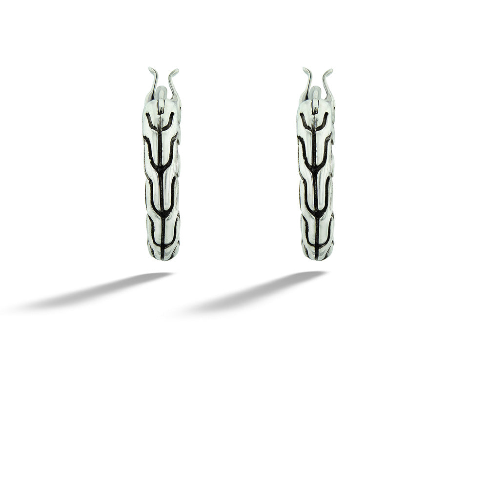 Silver "Essentials" Hoops by John Hardy - 14mm