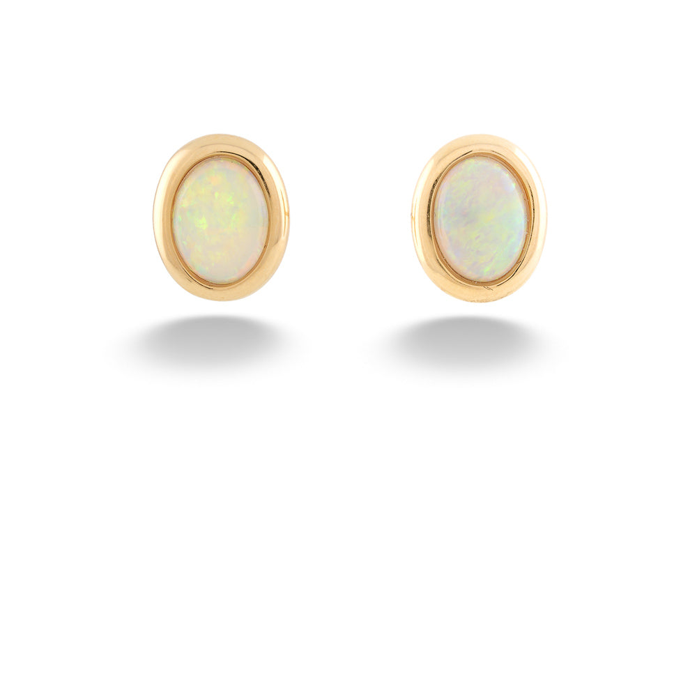 Australian Opal Stud Earrings