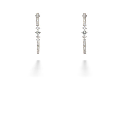 Lusso Hoop Earrings by Gabriel & Co.