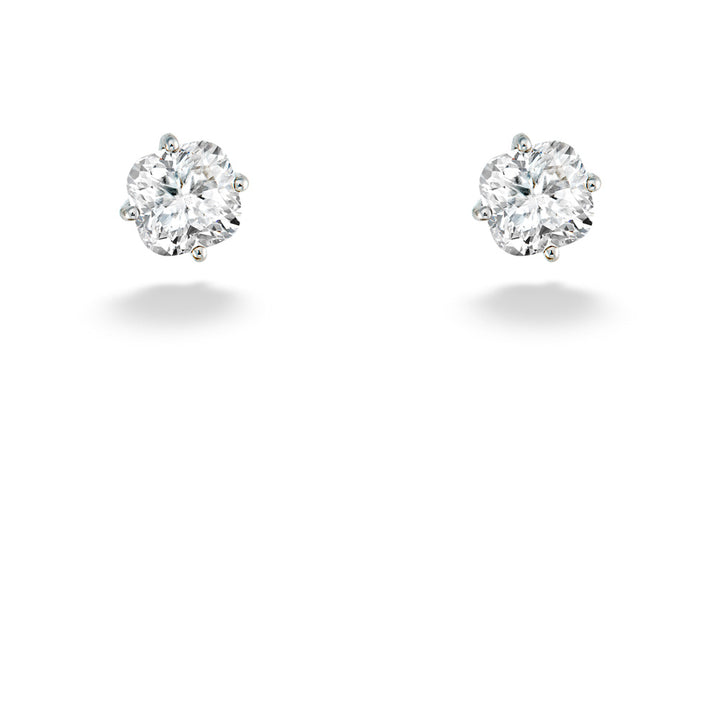 1.50ctw Cushion Cut Lab Grown Diamond Earrings by Lightbox