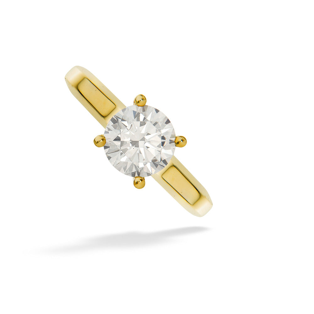  14K Gold Mounting by Gabriel & Co. 