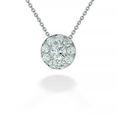 Diamond "Fulfillment" Necklace by Hearts on Fire