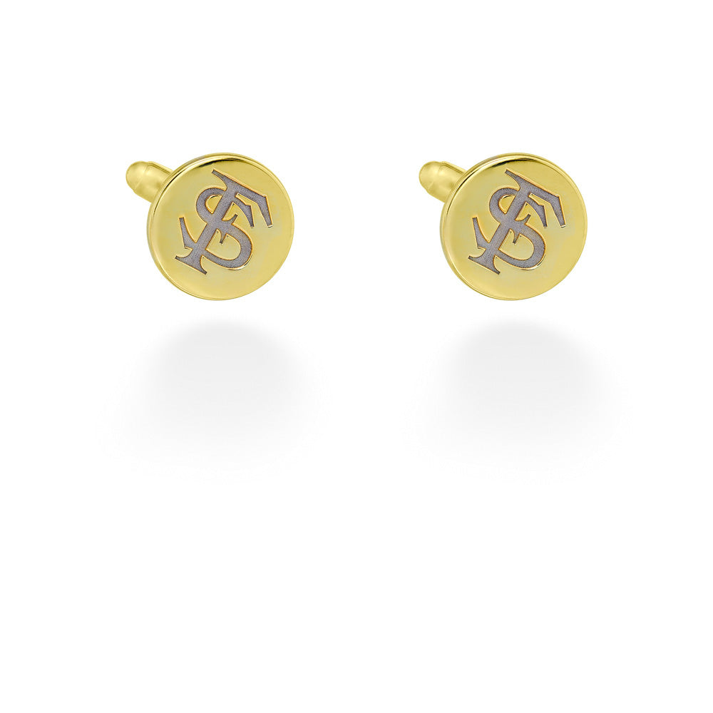 Gold Plated FSU Cufflinks