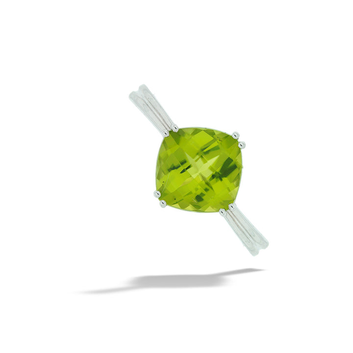 Peridot Solitaire Ring