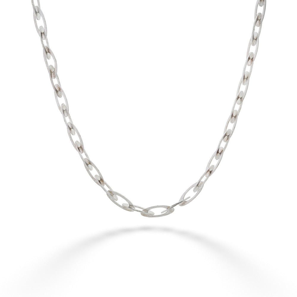 Marquise Link Necklace by Mysterium - 18"