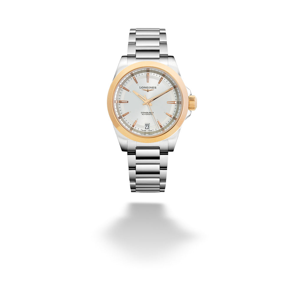 34mm Two-Tone Sunray Automatic Watch by Longines