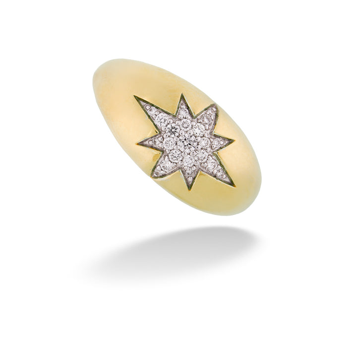  Diamond Star Ring by Gabriel &amp; Co. 